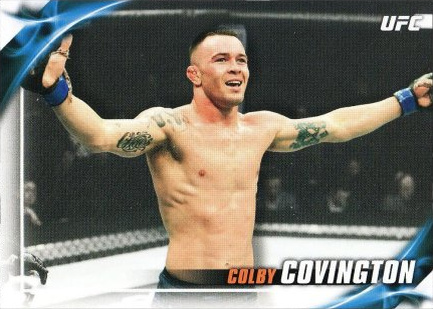 Colby Covington 2019 Topps UFC Knockout Base #19 Red