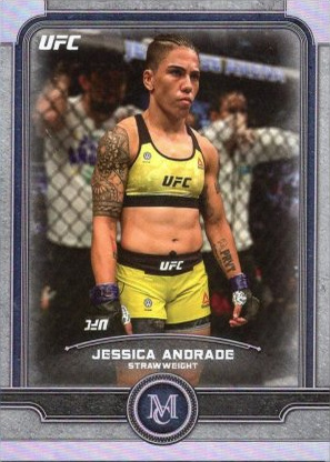 Jessica Andrade 2019 Topps UFC Museum Collection Base #27 Canvas