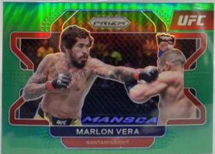 Marlon Vera 2022 Panini Prizm UFC Base #56 Green