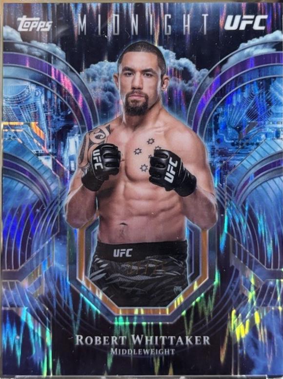 Robert Whittaker 2026 Topps Midnight UFC Night Watch #PC-23 Dusk