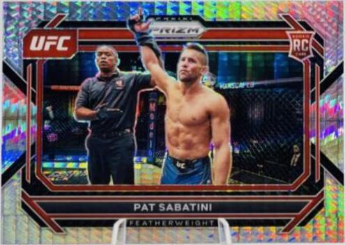 Patrick Sabatini 2023 Panini Prizm UFC Base #69 Hyper