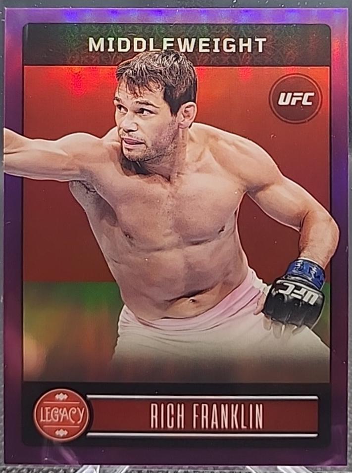 Rich Franklin 2023 Panini Chronicles UFC Base Legacy Premium Edition #331 Silver