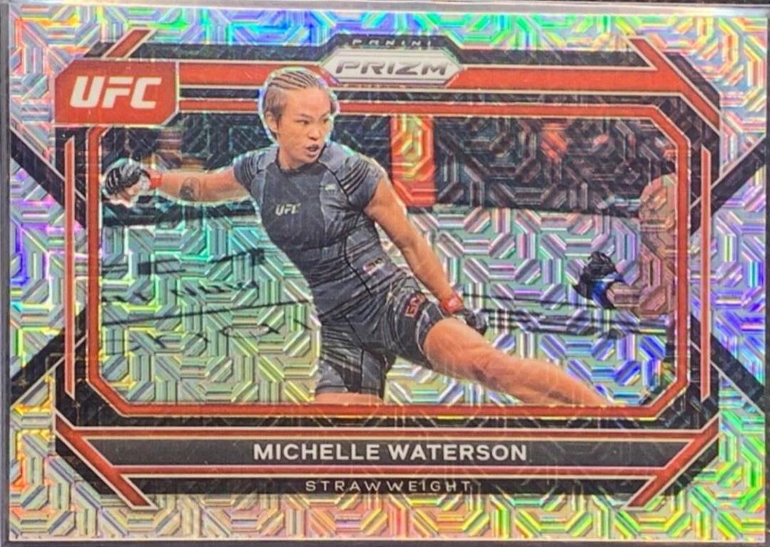 Michelle Waterson-Gomez 2023 Panini Prizm UFC Base #9 Mojo