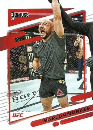 Marlon Moraes 2022 Panini Donruss UFC Base #74 Silver
