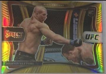 Marvin Vettori 2021 Panini Select UFC Premier Level #168 Gold