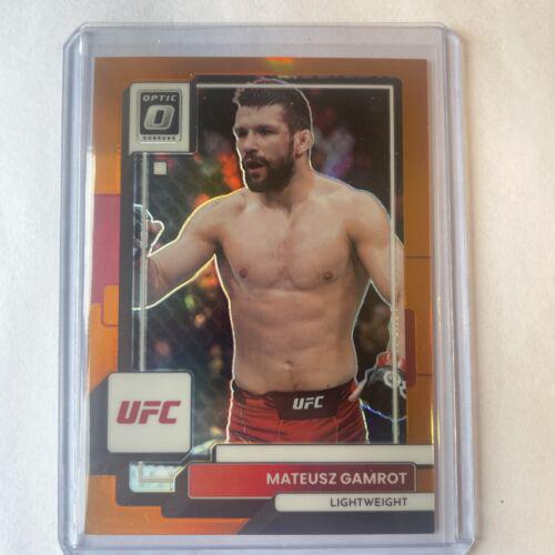 Mateusz Gamrot 2023 Panini Donruss Optic UFC Base #34 Orange