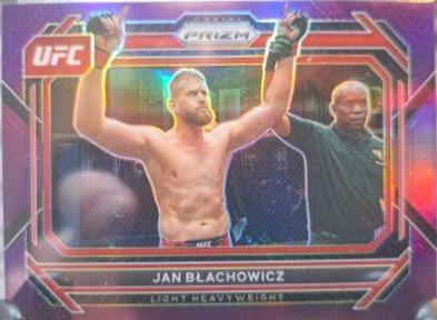 Jan Błachowicz 2023 Panini Prizm UFC Base #24 Purple