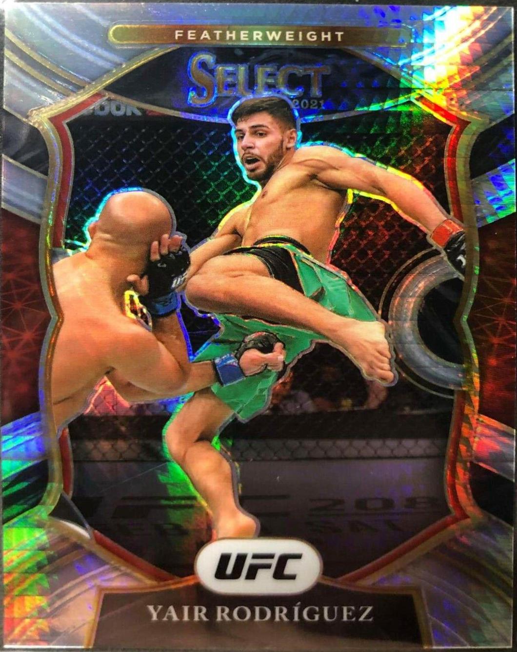 Yair Rodríguez 2021 Panini Select UFC Concourse #63 Lucky Envelopes