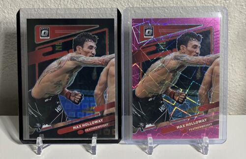 Max Holloway 2022 Panini Donruss Optic UFC Base #38 Black Pandora