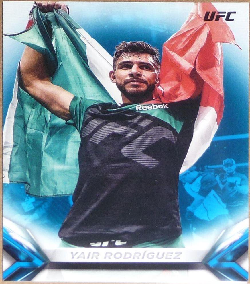 Yair Rodríguez 2018 Topps UFC Knockout Base #31 Blue