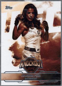Julianna Peña 2025 Topps Knockout UFC Base #26 Sepia
