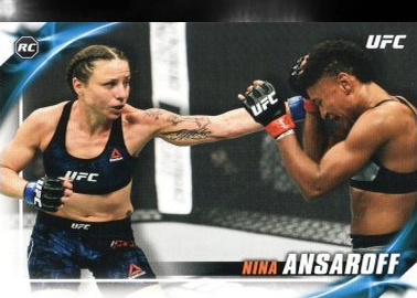 Nina Nunes 2019 Topps UFC Knockout Base #84 Red