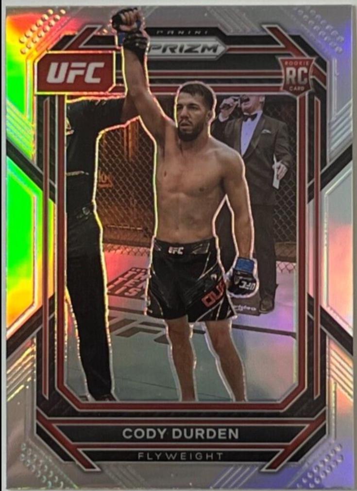 Cody Durden 2023 Panini Prizm UFC Base #112 Silver