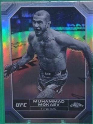 Muhammad Mokaev 2024 Topps Chrome UFC Base #144 Negative Refractor