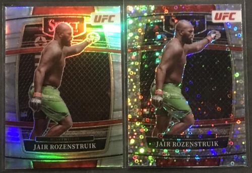 Jairzinho Rozenstruik 2022 Panini Select UFC Concourse #88 Silver