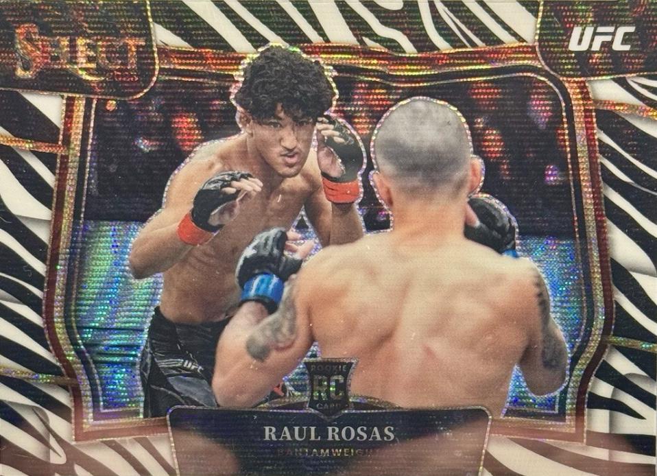 Raul Rosas 2023 Panini Select UFC Octagonside #275 Zebra