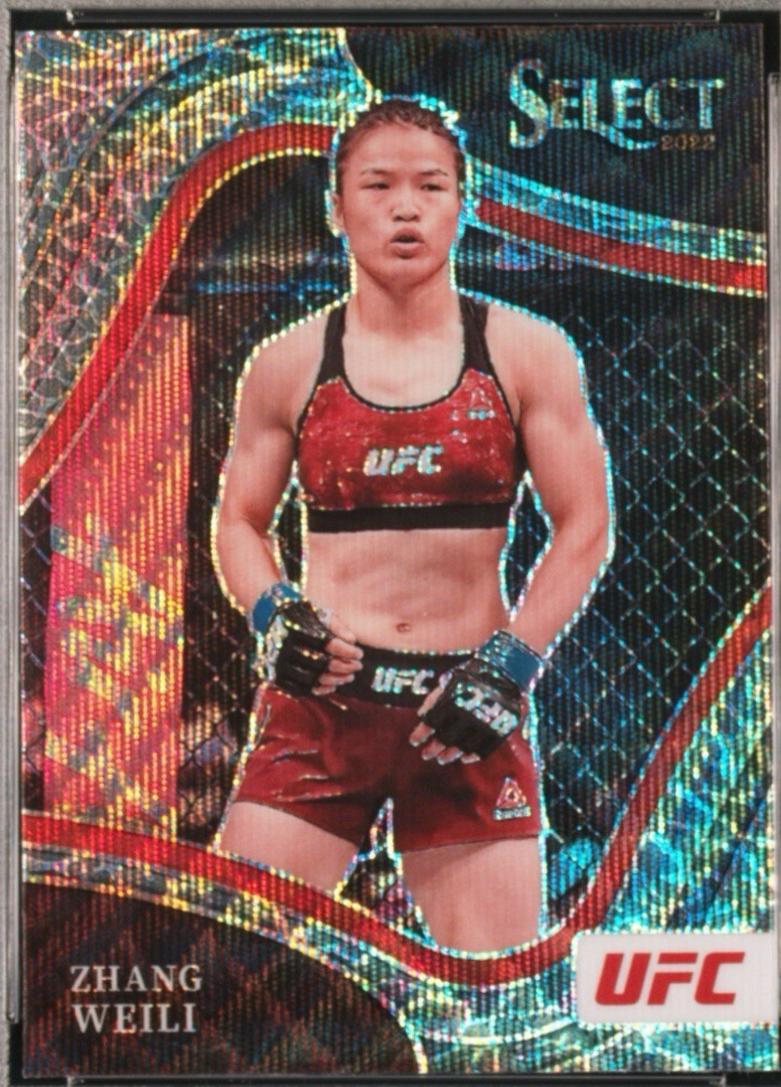 Zhang Weili 2022 Panini Select UFC Octagonside #291 Elephant