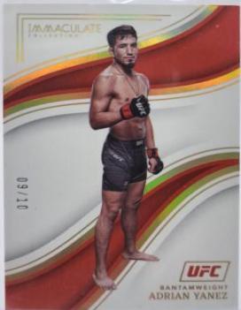 Adrian Yanez 2023 Panini Immaculate Collection UFC Base #96 Gold