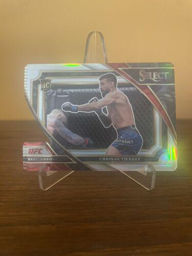 Chris Gutierrez 2023 Panini Select UFC Mezzanine #379 Silver Die Cut