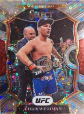 Chris Weidman 2021 Panini Select UFC Concourse #78 Disco