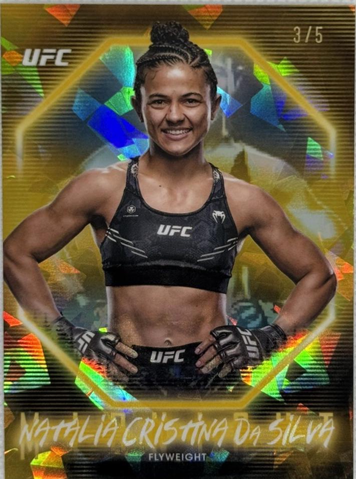 Natalia Silva 2025 Topps Midnight UFC Base #73 Daybreak