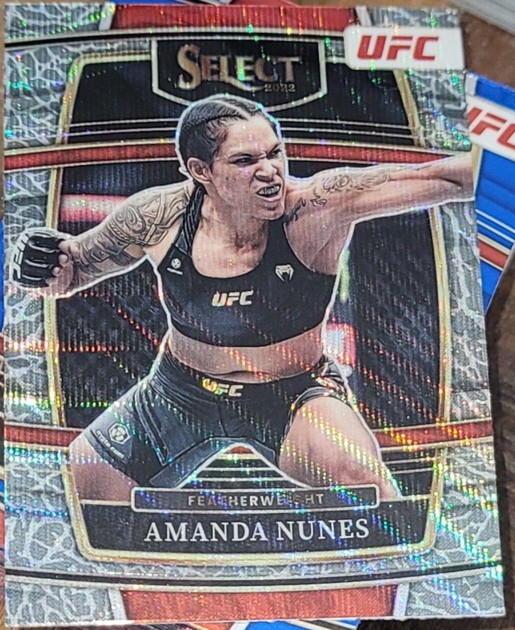 Amanda Nunes 2022 Panini Select UFC Concourse #97 Elephant