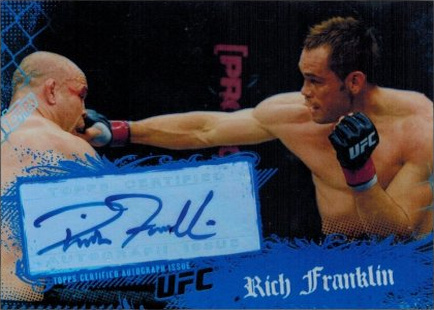 Rich Franklin 2010 Topps UFC Main Event Base #15 Diamond