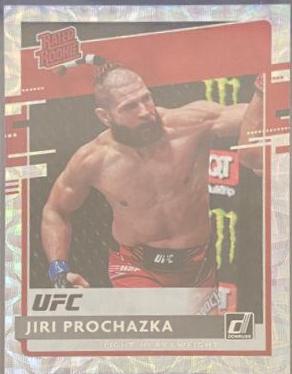 Jiri Prochazka 2021 Panini Chronicles UFC Base Donruss Rated Rookies #22 Asia