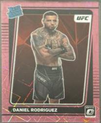 Daniel Rodriguez 2022 Panini Donruss Optic UFC Base #109 Pink Velocity