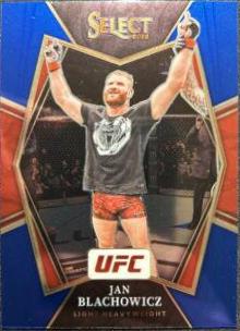 Jan Błachowicz 2022 Panini Select UFC Premier Level #133 Blue Prizm