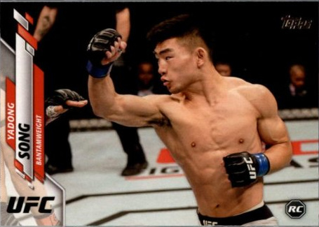 Song Yadong 2020 Topps UFC Base #89 Red