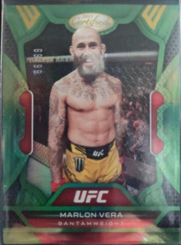 Marlon Vera 2023 Panini Chronicles UFC Base Certified #226 Green