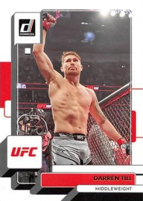 Darren Till 2023 Panini Donruss UFC Base #100 Black