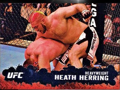 Heath Herring 2009 Topps UFC Round 2 Base #26 Ruby