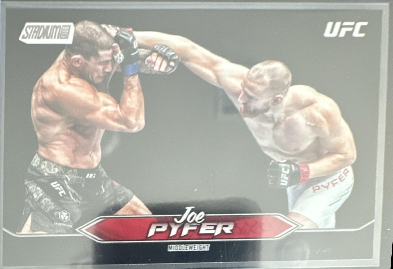 Joe Pyfer 2025 Topps Stadium Club UFC Base #89 Black
