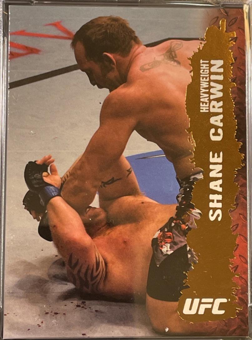 Shane Carwin 2009 Topps UFC Round 2 Base #11 Bronze