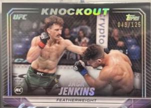 Jack Jenkins 2024 Topps Knockout UFC Base #84 Platinum