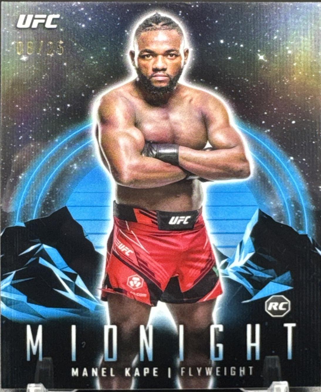 Manel Kape 2024 Topps Midnight UFC Base #14 Moonrise