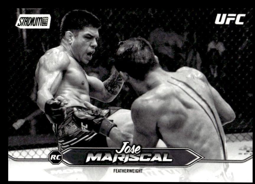 Jose Mariscal 2025 Topps Stadium Club UFC Base #193 Black & White