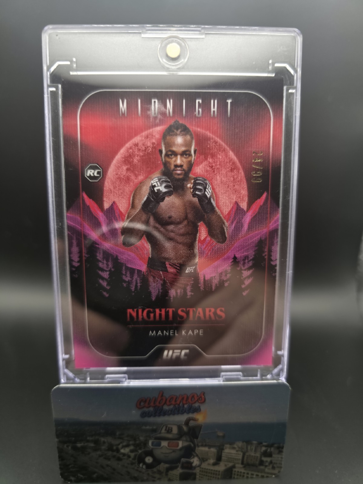 Manel Kape 2024 Topps Midnight UFC Night Stars #NS-11 Twilight