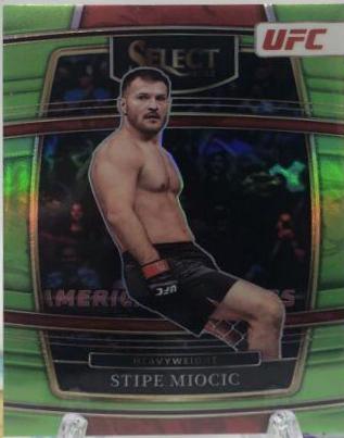 Stipe Miocic 2022 Panini Select UFC Concourse #85 Green