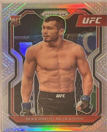 Makhmud Muradov 2021 Panini Prizm UFC Base #55 Silver