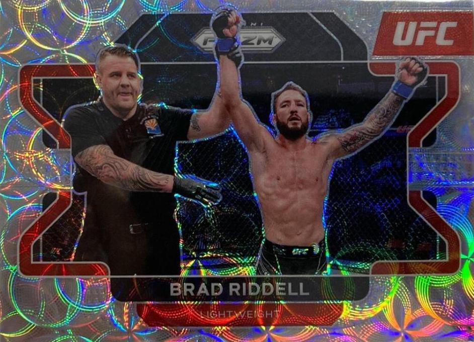 Brad Riddell 2022 Panini Prizm UFC Base #37 Premium