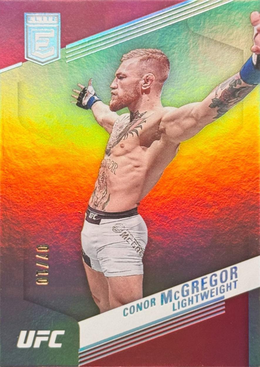 Conor McGregor 2023 Panini Chronicles UFC Base Elite #245 Gold