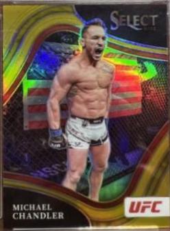 Michael Chandler 2022 Panini Select UFC Octagonside #217 Gold