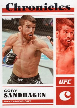 Cory Sandhagen 2023 Panini Chronicles UFC Base Chronicles #30 Platinum