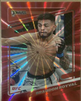 Brandon Royval 2022 Panini Donruss UFC Base #166 Laser