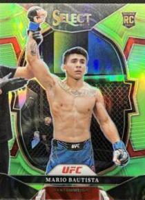 Mario Bautista 2023 Panini Select UFC Concourse #69 Neon Green