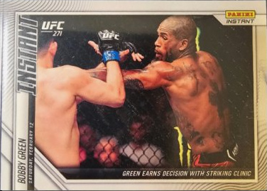 King Green 2022 Panini Instant UFC Base #8 Gold