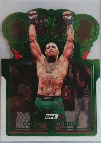 Conor McGregor 2022 Panini Chronicles UFC Base Crown Royale #114 Green